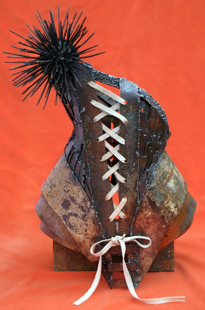 Corset sculptures - Fiona Paterson Sculpter